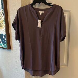 Maurices Women's Plum Blouse